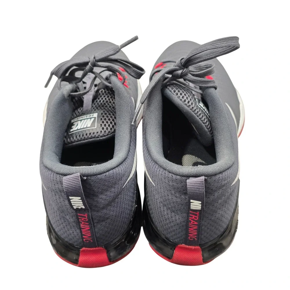 Nike Air Zoom Structure 20 Sz 12 Black Red Running Shoes Athletic Athleisure